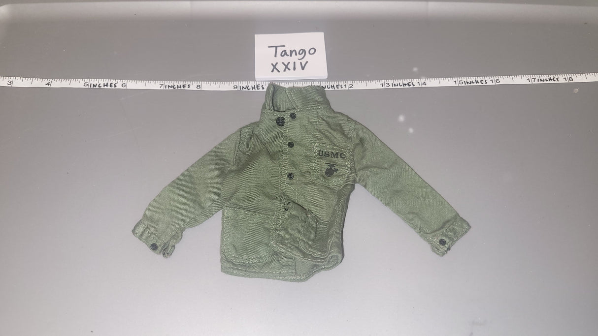 1/6 Scale WWII USMC Blouse Dungaree Shirt