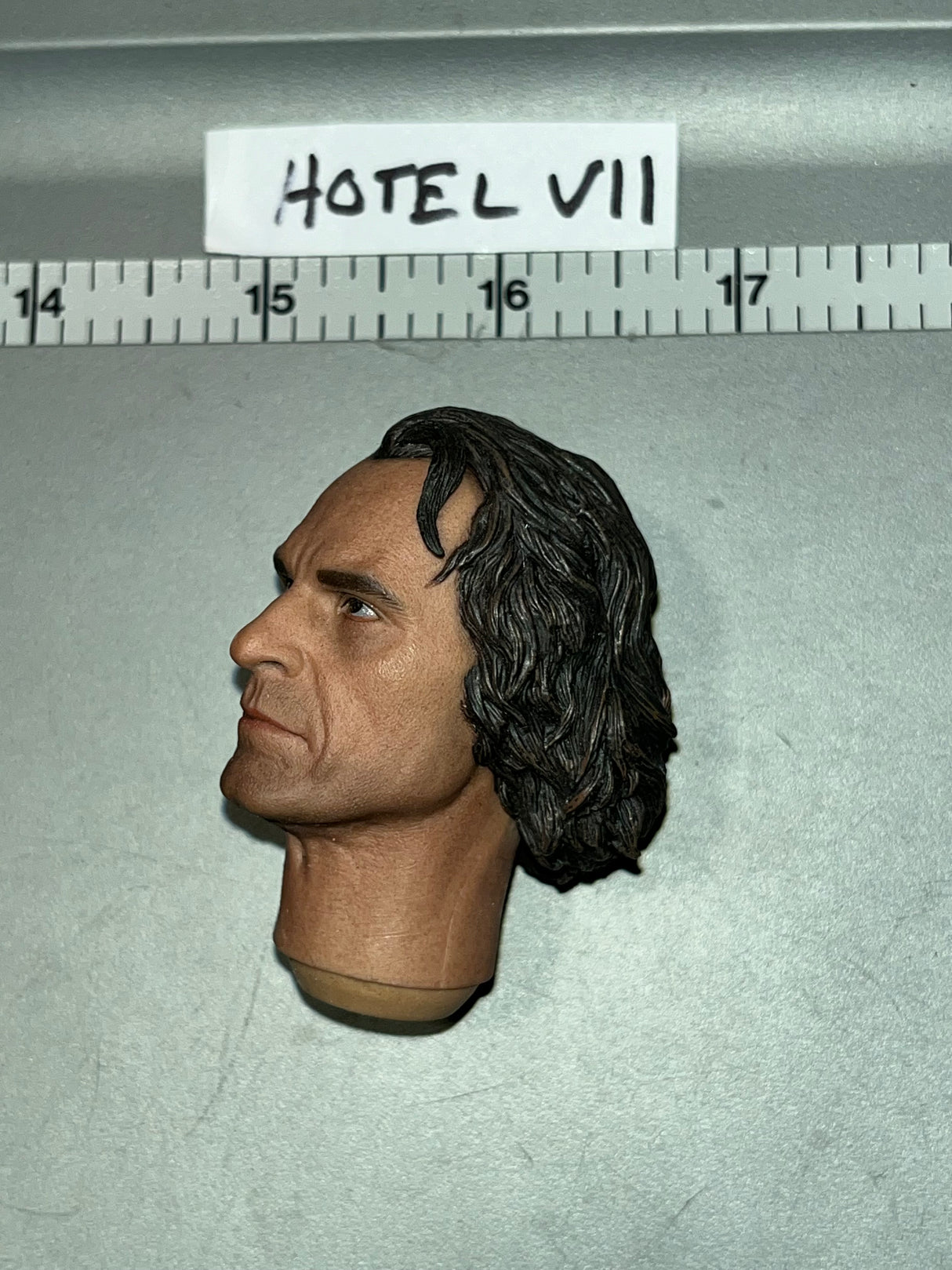 1:6 Scale Comic Book Joker Head Sculpt - Joaquin Phoenix