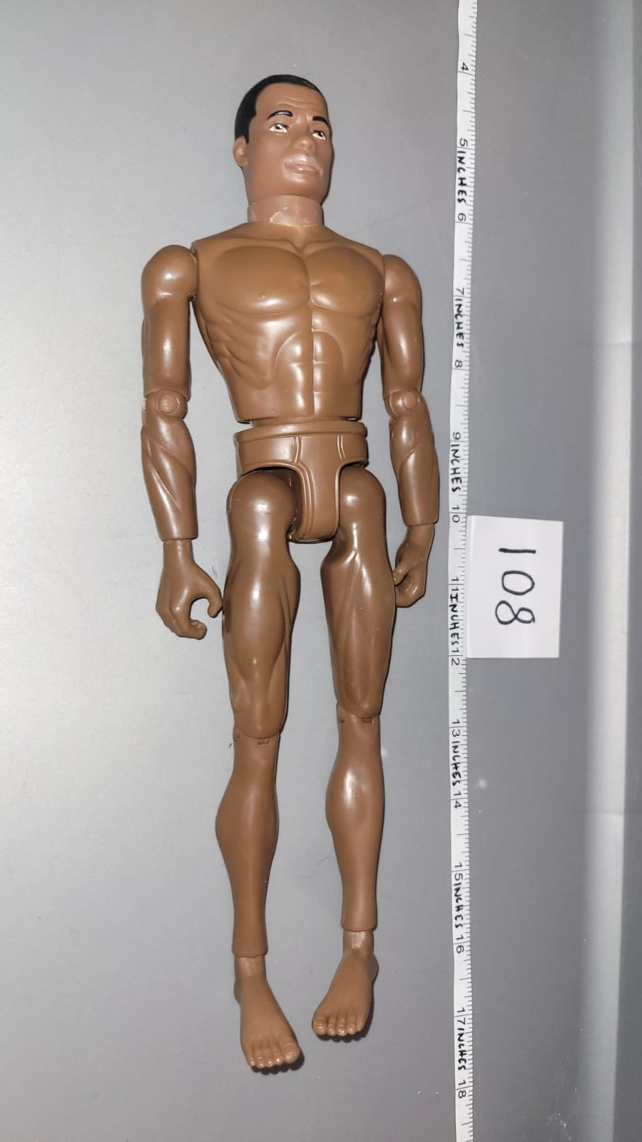 1/6 Scale Nude African American Ultimate Soldier Figure
