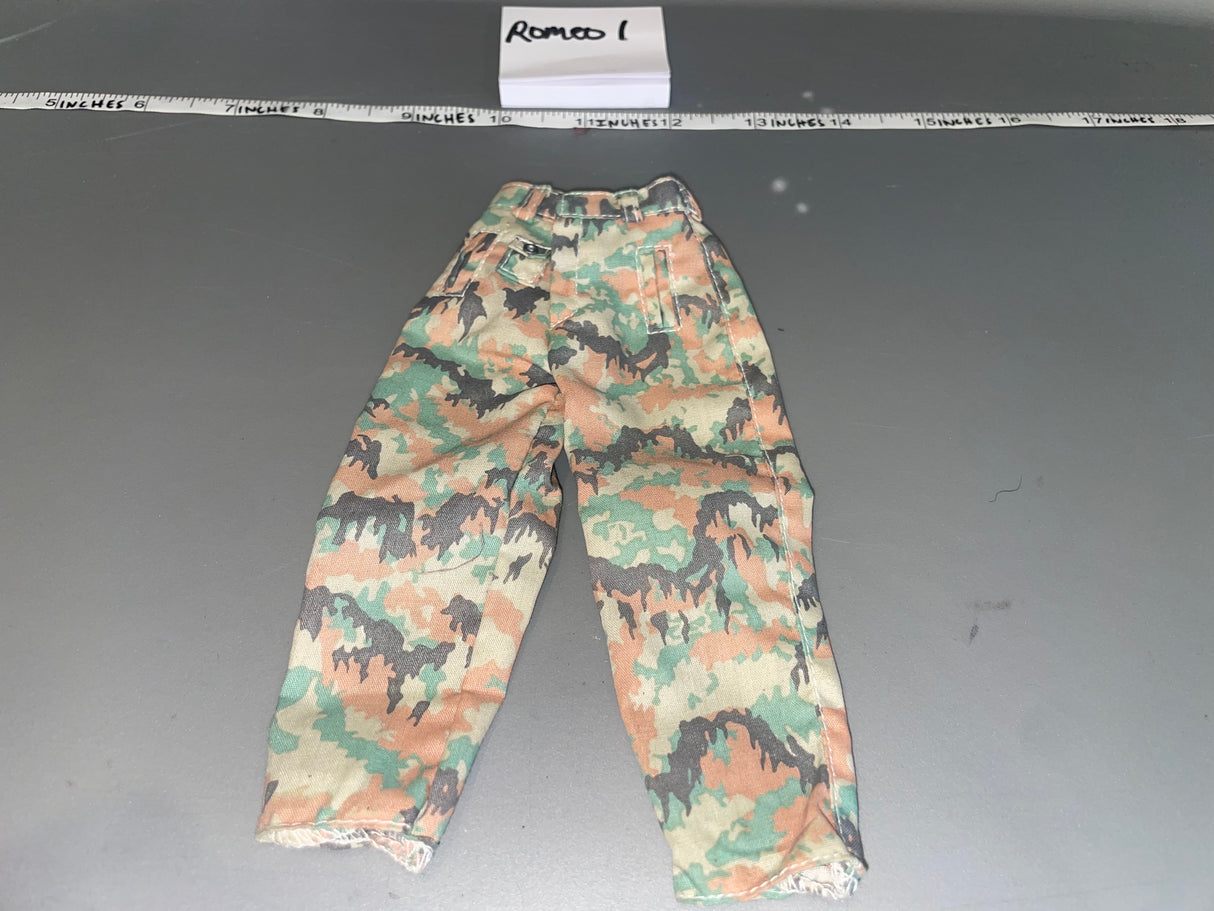 1/6 Scale WWII German Leibermuster Camouflage Pants