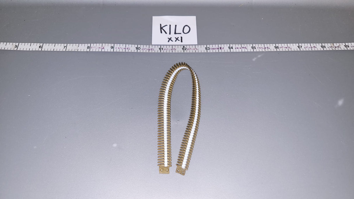 1:6 WWII US .30 Caliber Machine Gun Ammunition Belt