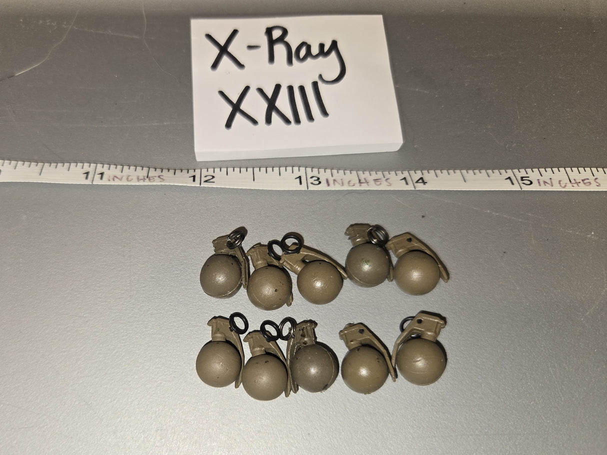 1/6 Scale Vietnam US Grenade Lot