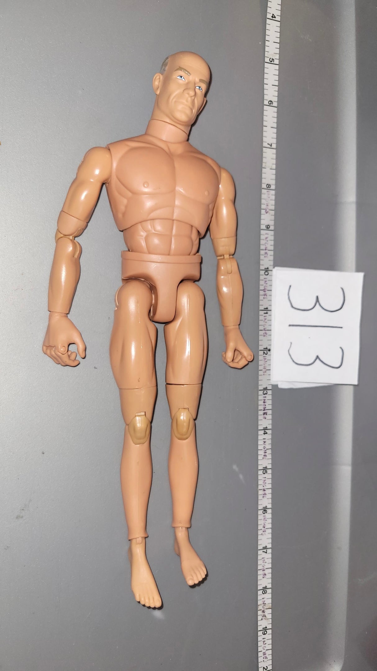 1/6 Scale WWII US Ernie Pyle Nude GI Joe Super Articulated Figure