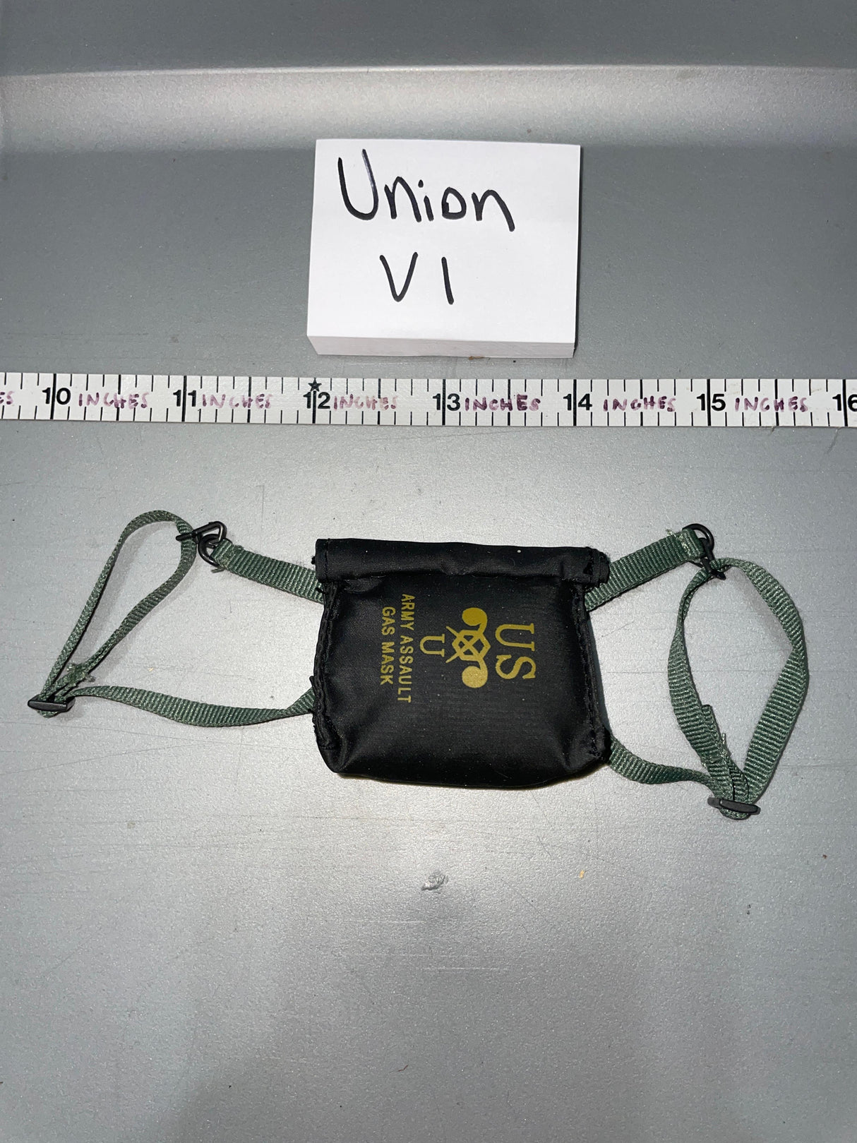 1/6 Scale WWII US Cloth Gas Mask Bag