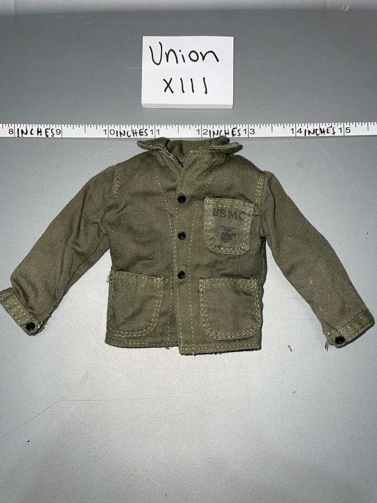 1/6 Scale WWII USMC Blouse Dungaree Shirt