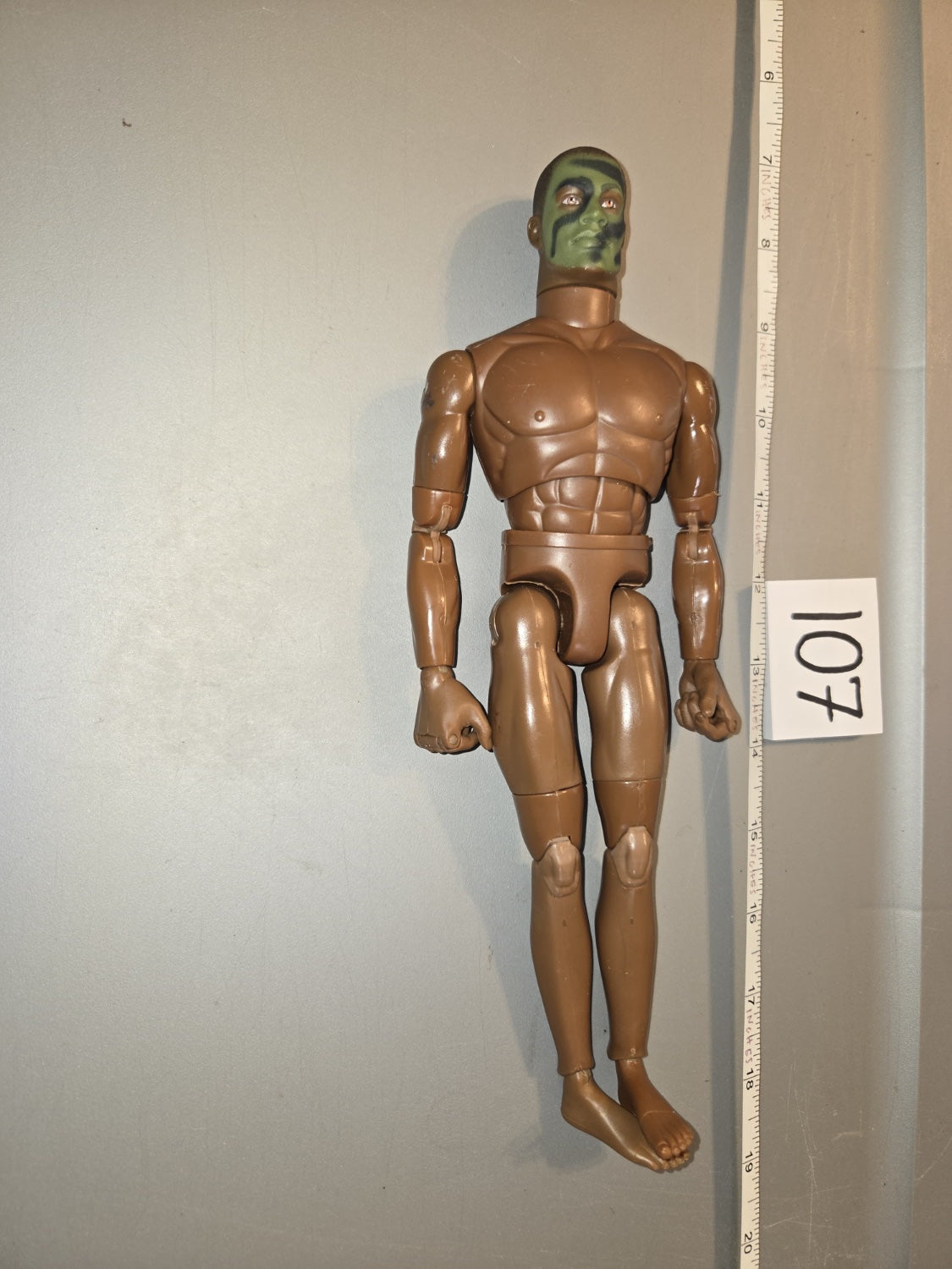 1/6 Scale Nude BBI Combat Figure with Camo Face Paint - 107