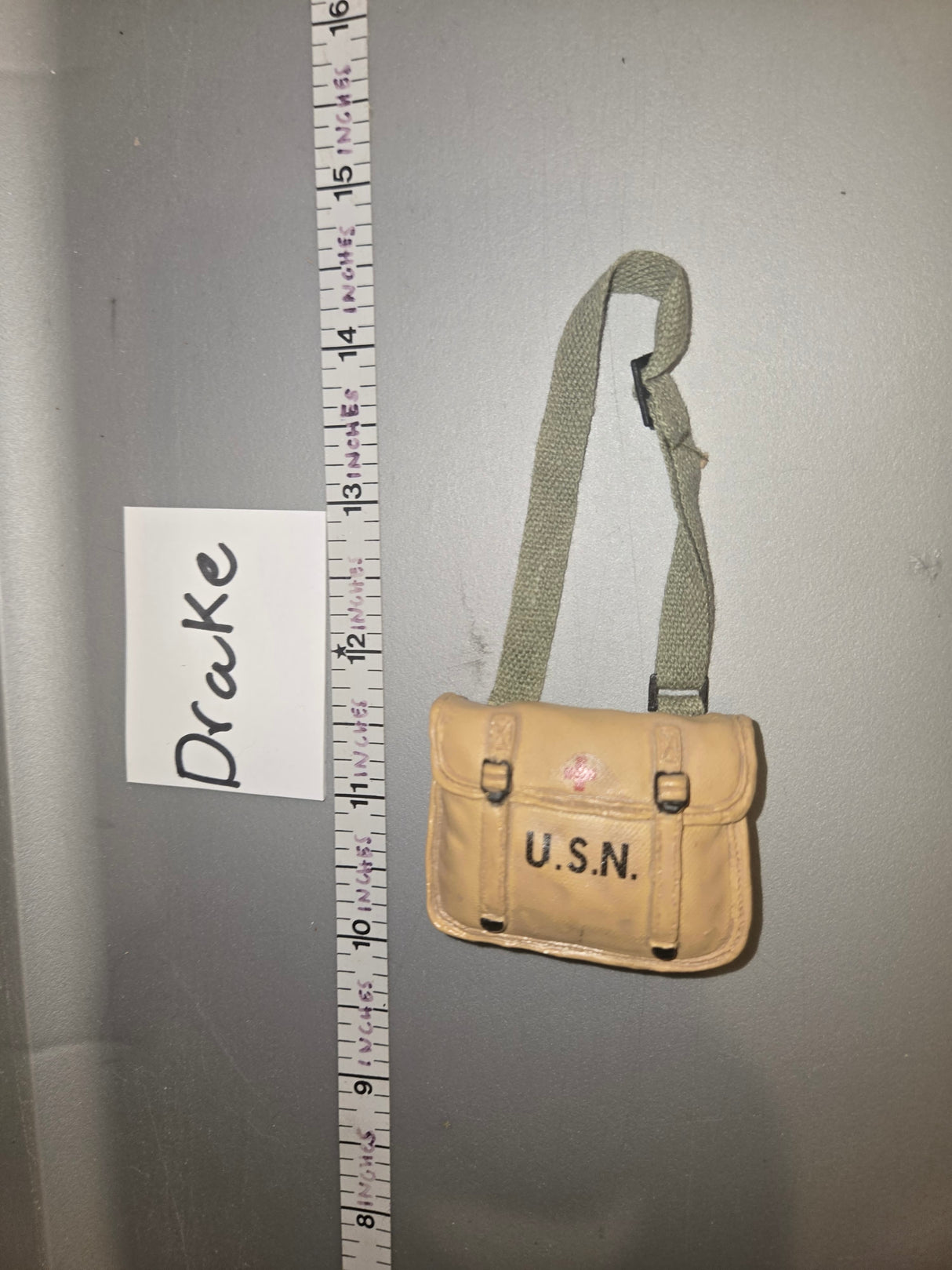 1/6 Scale WWII US USMC Navy Corpsman Medical Bag