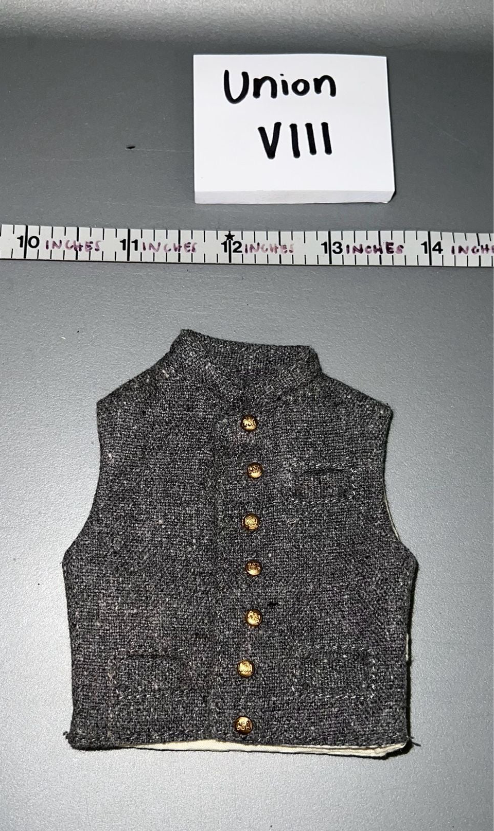 1/6 Scale Civil War Western Confederate Vest