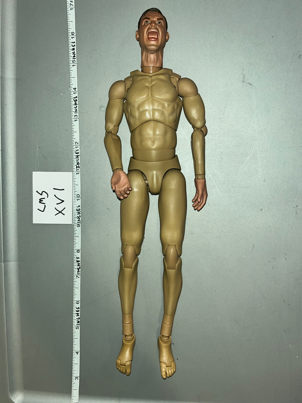 1/6 Scale WWII German Nude Yelling Figure -UJINDOU Kharkov Panzergrenadier