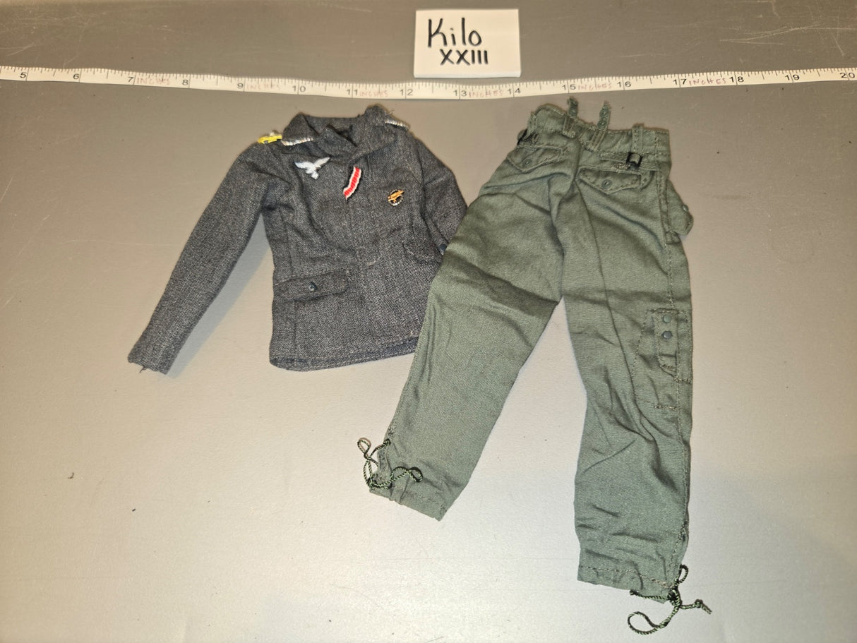 1/6 Scale WWII German Fallschirmjäger Uniform Set - Kilo XXIII