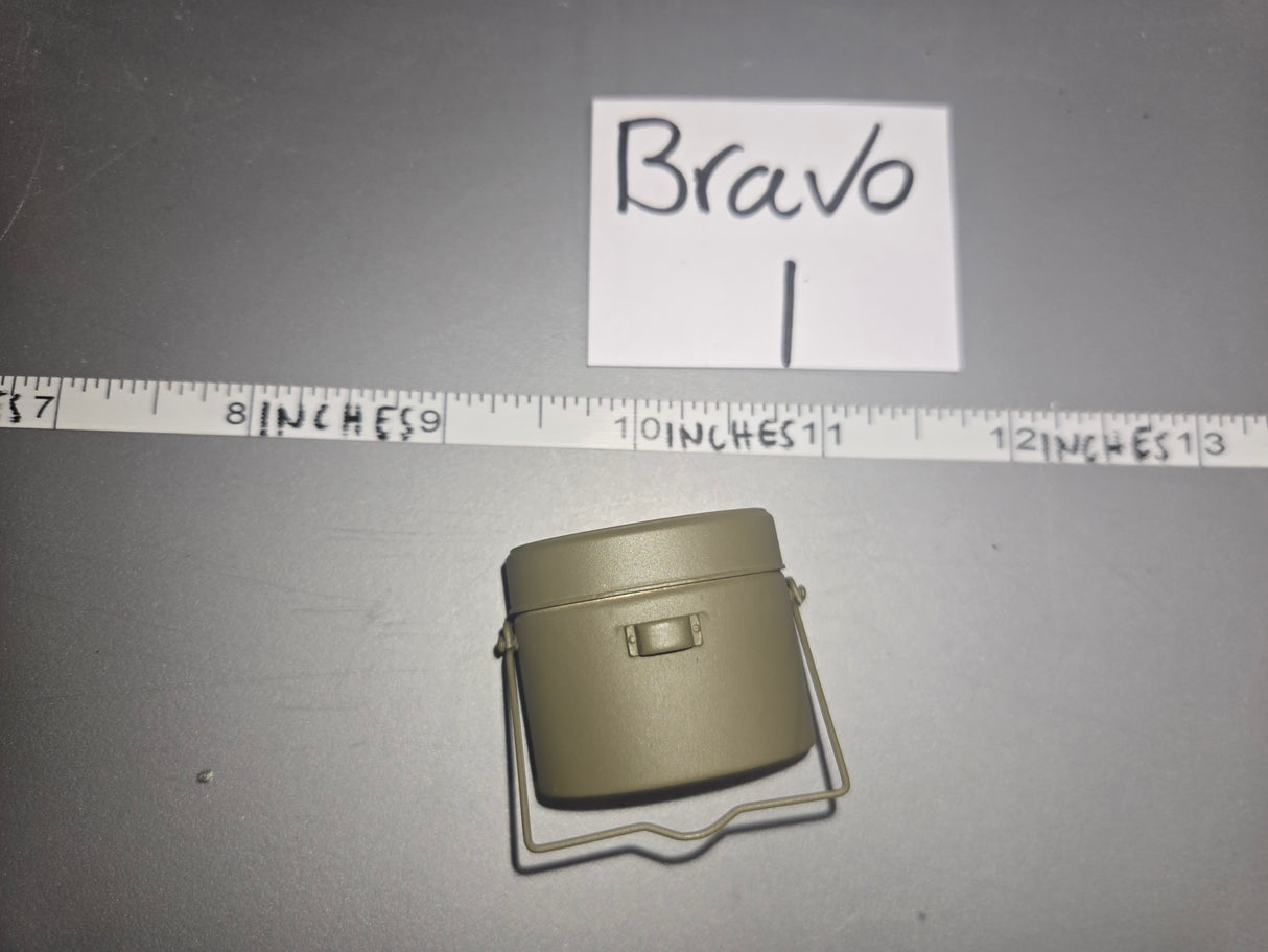1/6 Scale WWII Japanese Metal Mess Kit