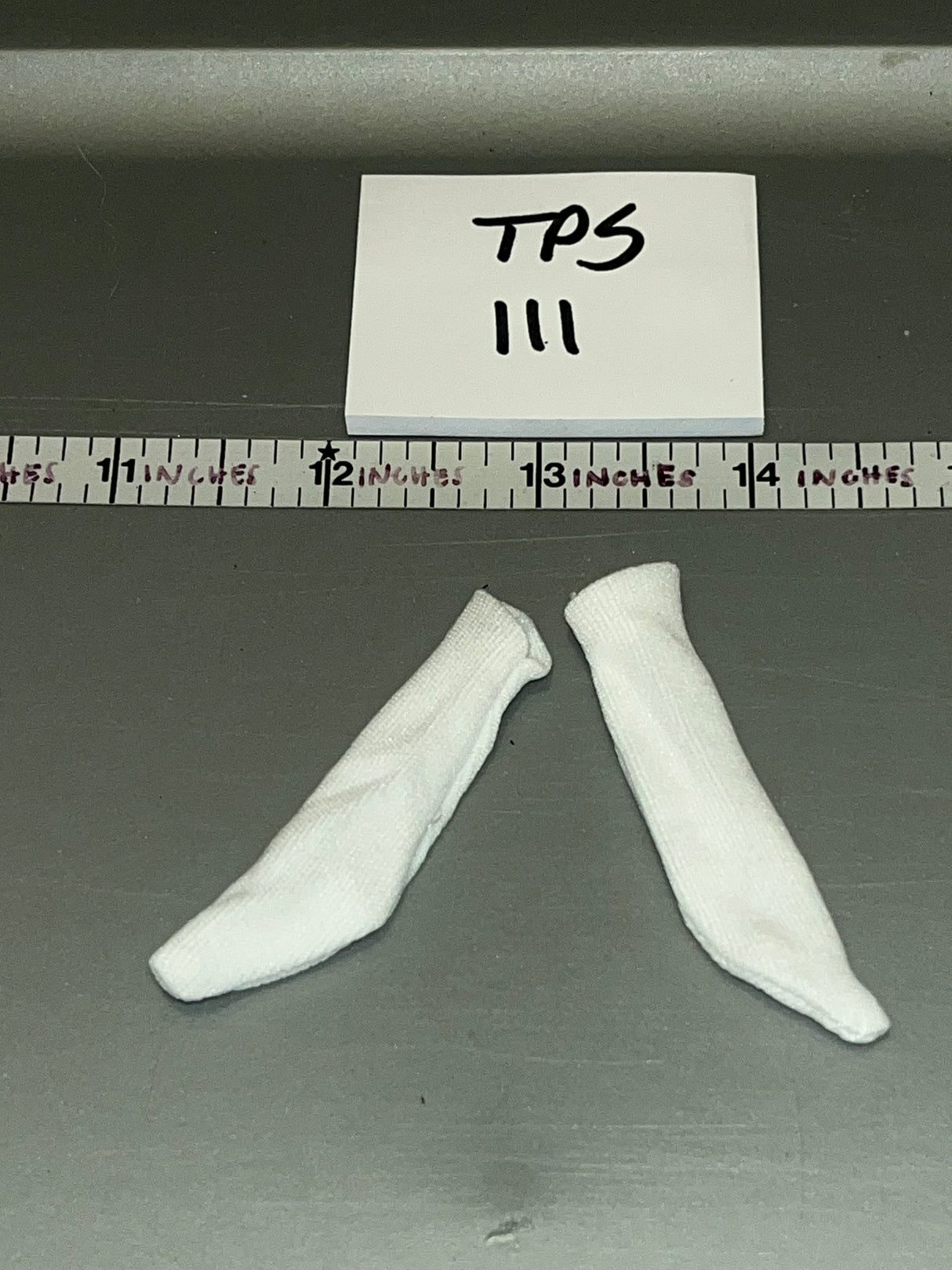 1/6 Scale Modern Era Civilian White Socks