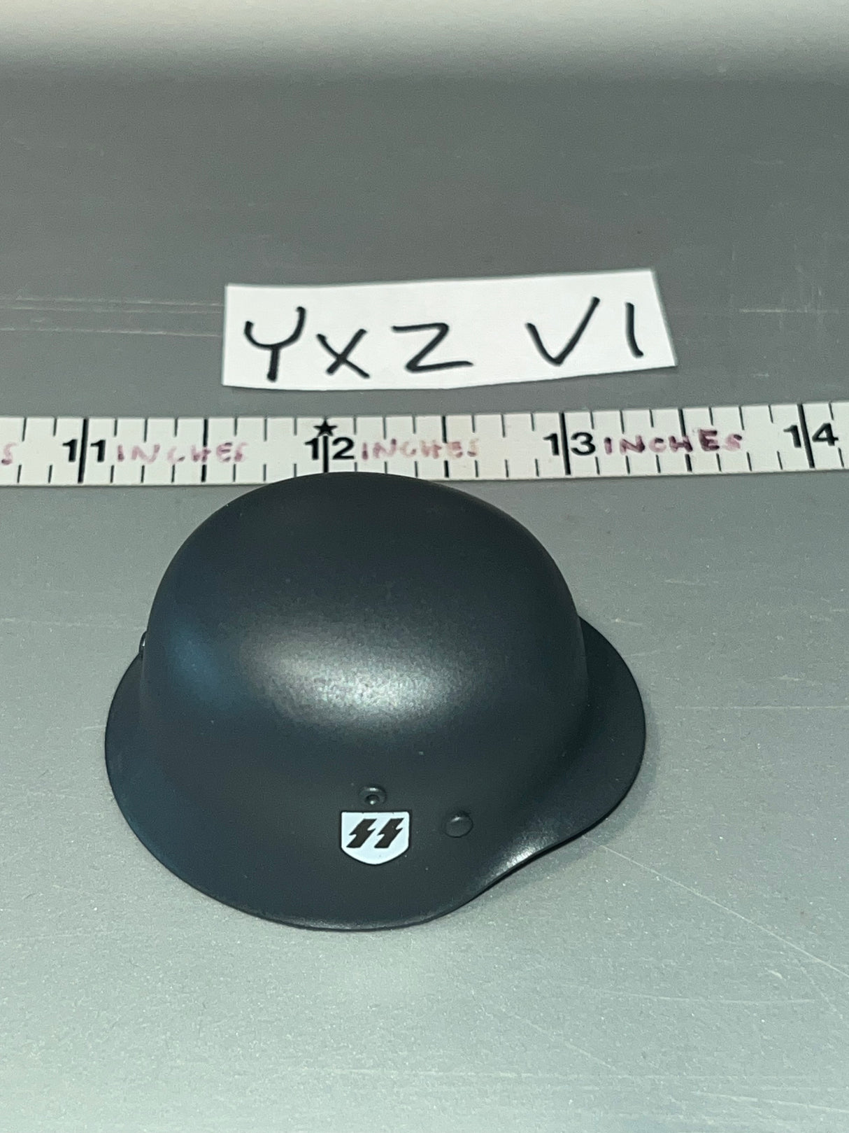 1:6 Scale WWII German Metal Helmet - UJINDOU UD9051 11.FrW.Pz.Gren.Div"Nordland" Vistula- Oder 1945
