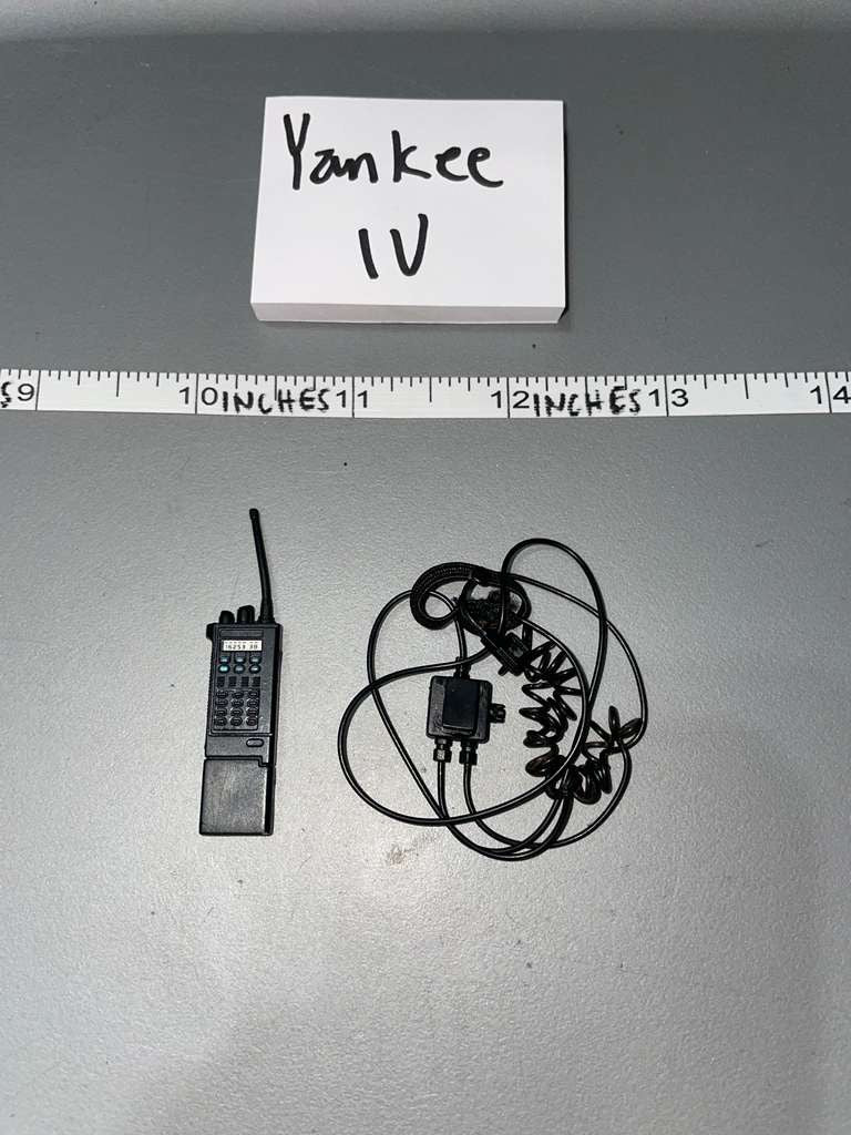 1/6 Scale Modern Era Police Radio