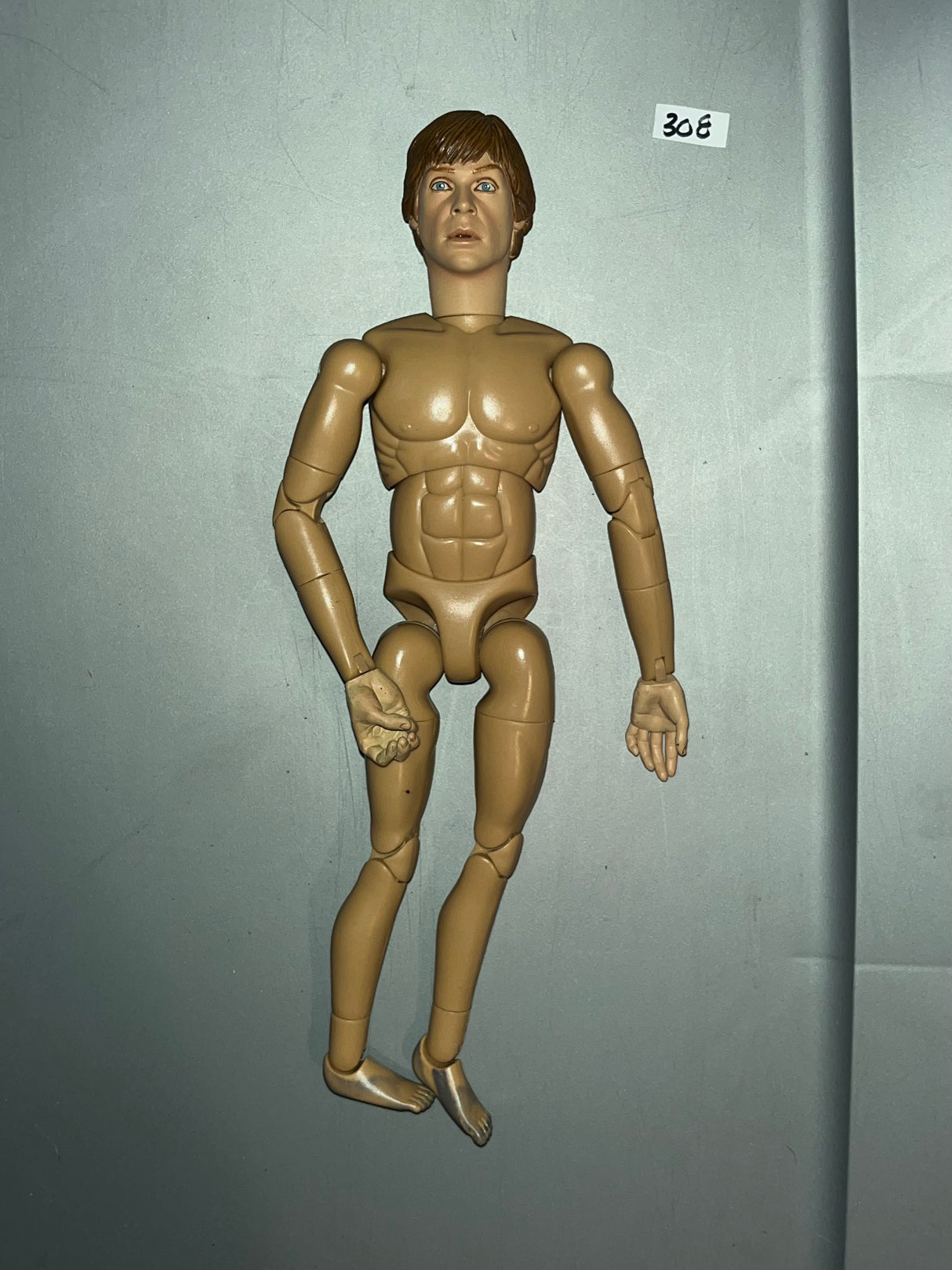 1/6 Scale Nude Star Wars Sideshow  Luke Skywalker Figure