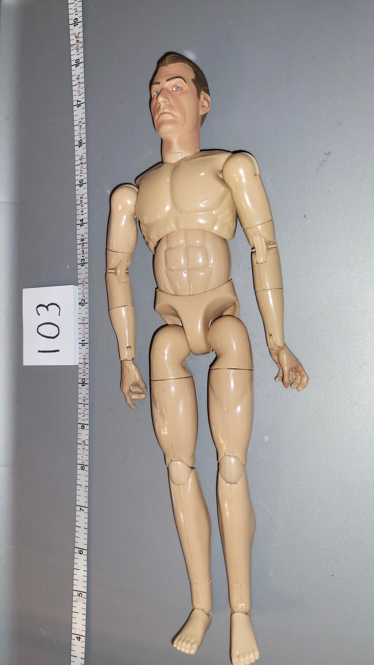 1/6 Scale Nude Sideshow Civil War Western Figure