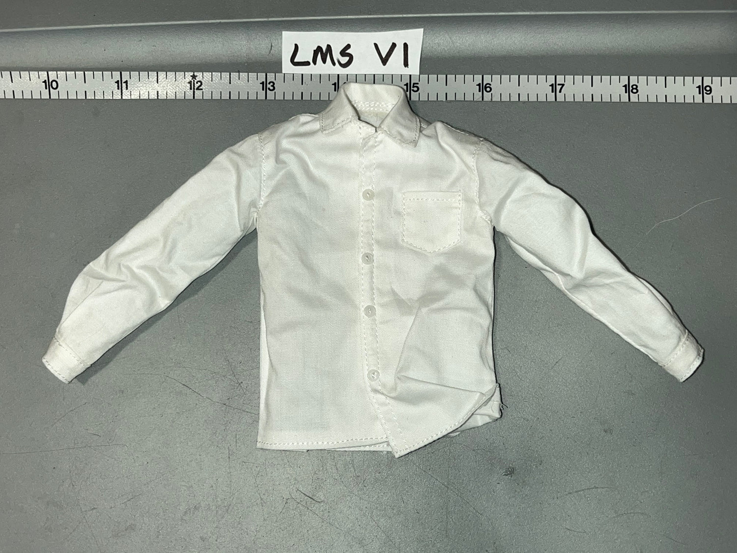 1:6 Korean War Chinese White Undershirt - PLA Chinese - Flagset