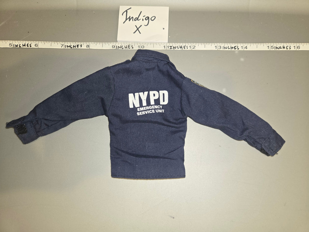 1/6 Modern Era Police Blue Shirt / Blouse