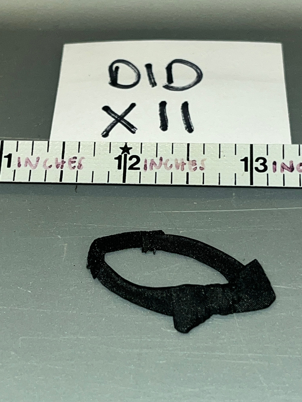 1/6 Scale Civil War Western Union Neck Bow Tie  - DID - Last Samurai