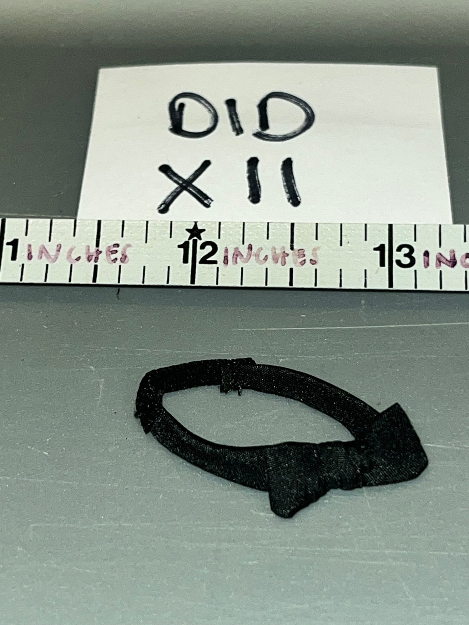 1/6 Scale Civil War Western Union Neck Bow Tie  - DID - Last Samurai