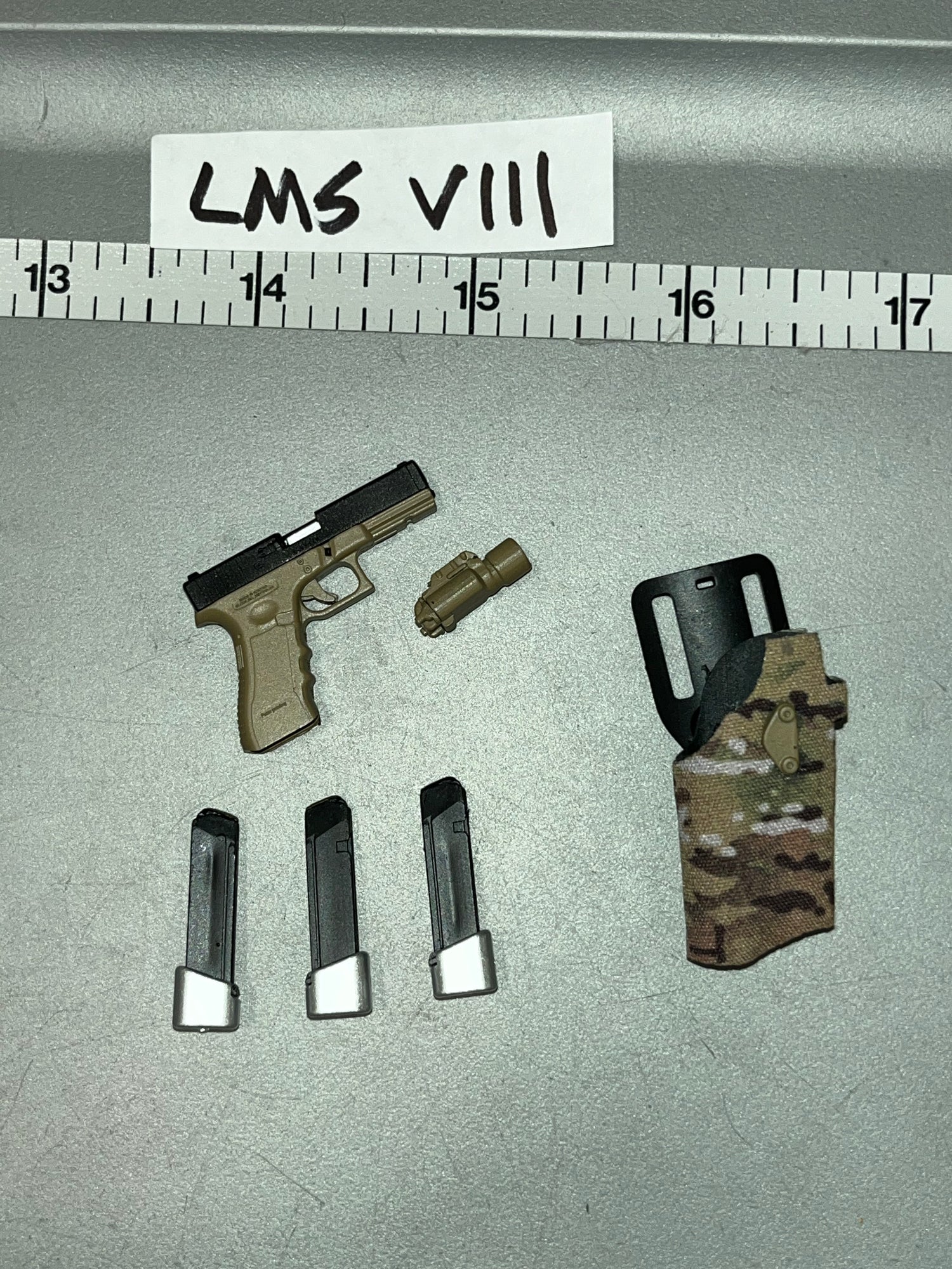 1/6 Scale Modern Era Pistol and OCP Holster  - Minitimes