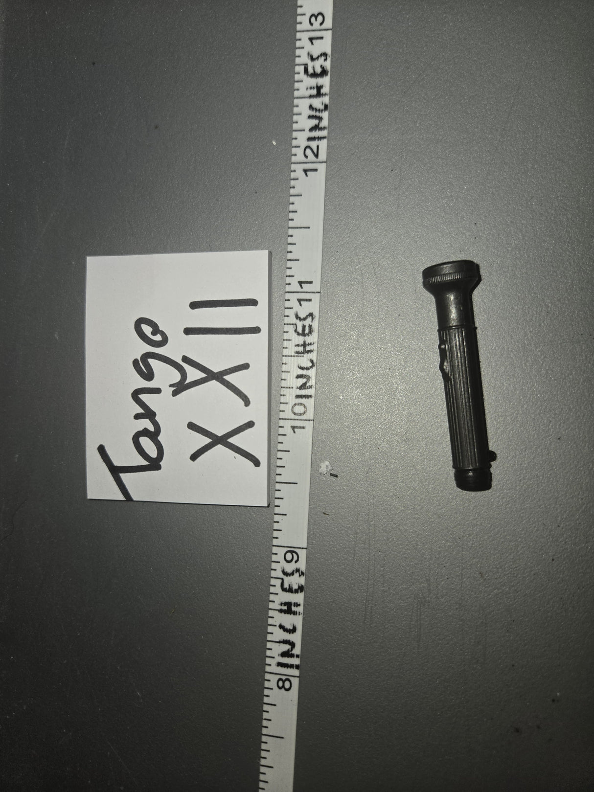 1/6 Scale Modern Police Flashlight