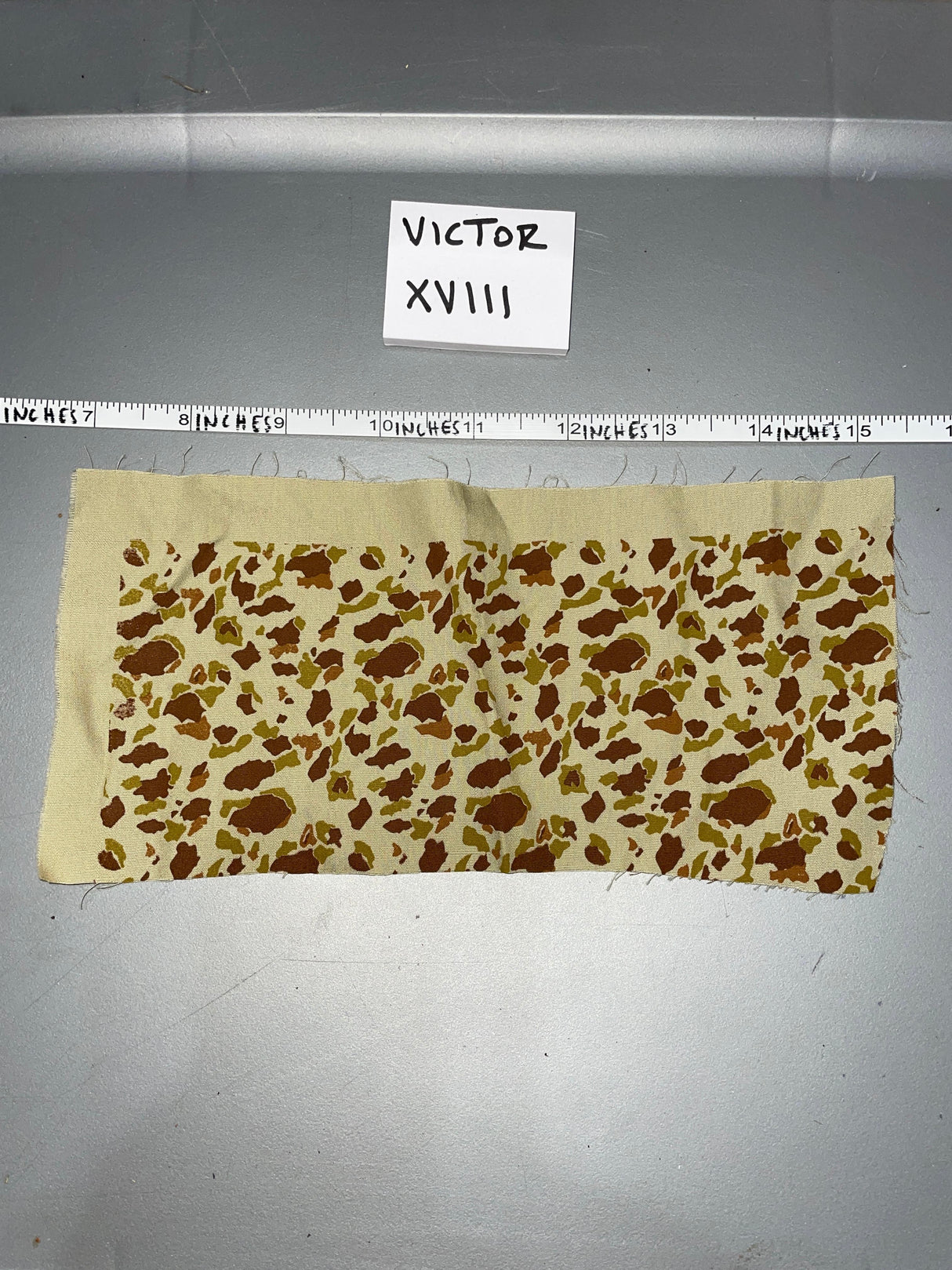 1/6 Scale WWII US USMC Marine Camouflage Material