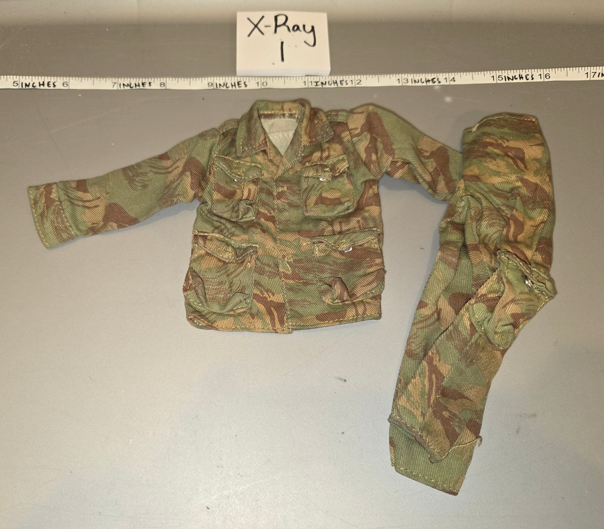 1/6 years Scale Modern Era Rhodesian Camouflage Uniform
