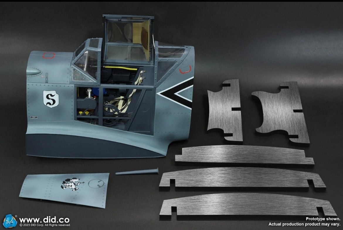 1/6 Scale WWII German BF-109 Aircraft Cockpit  - DID