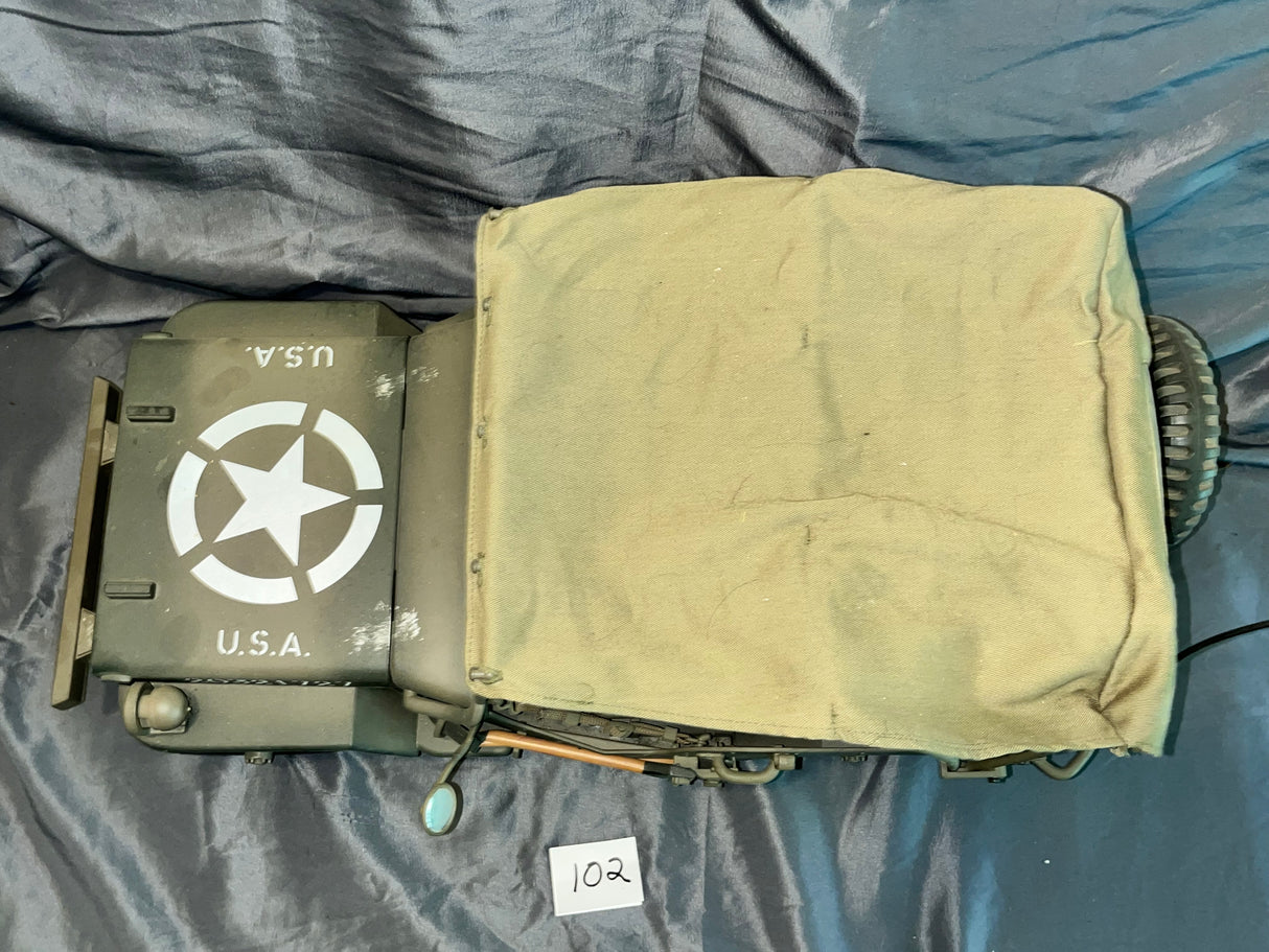 1/6 Scale WWII US Jeep - Ultimate Soldier - Weathered