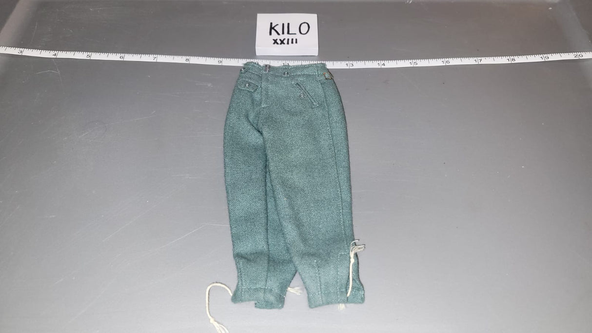 1/6 Scale WWII German Grey Tanker Pants - DID