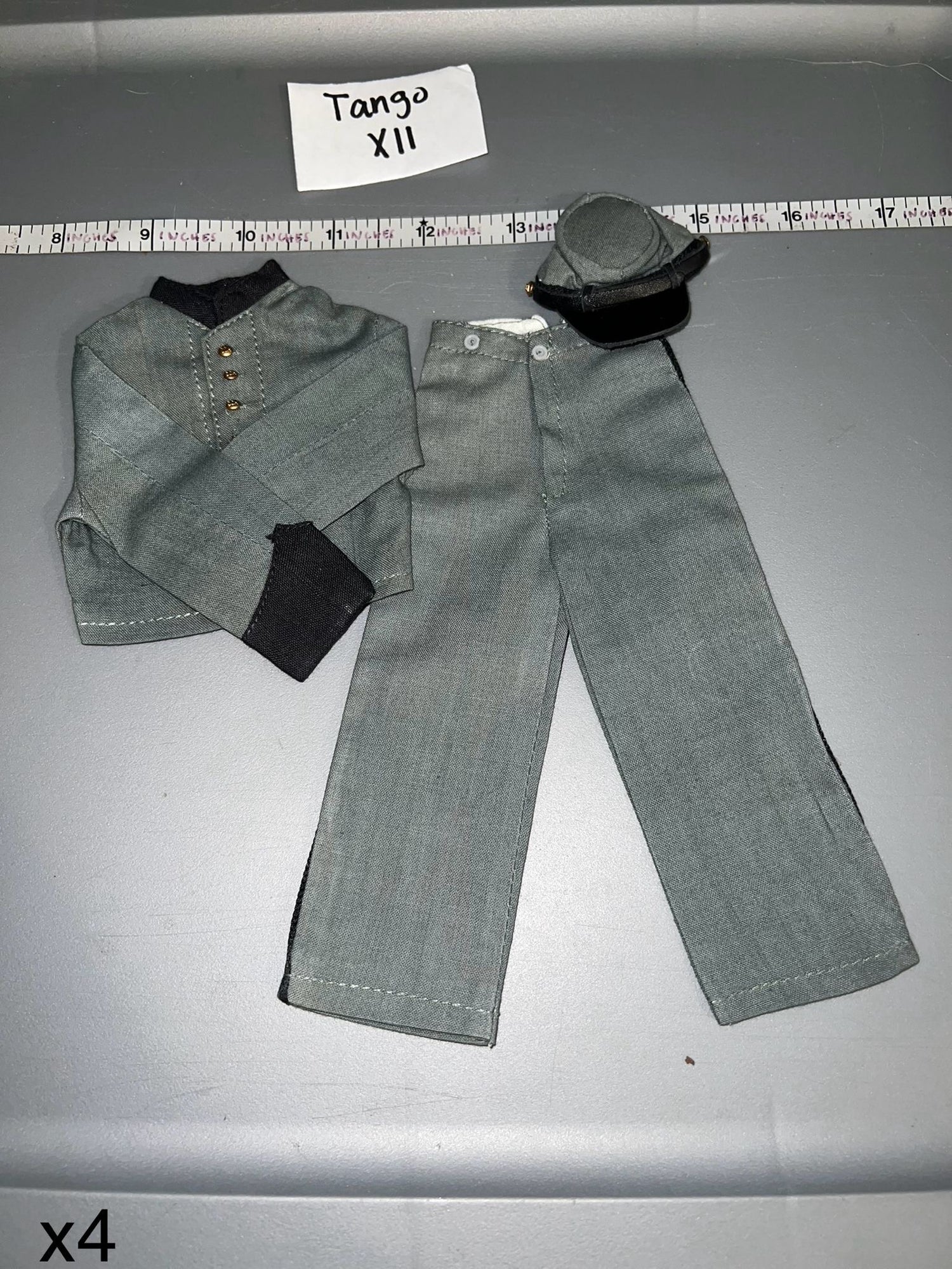 1/6 Scale Civil War Confederate Infantry Uniform