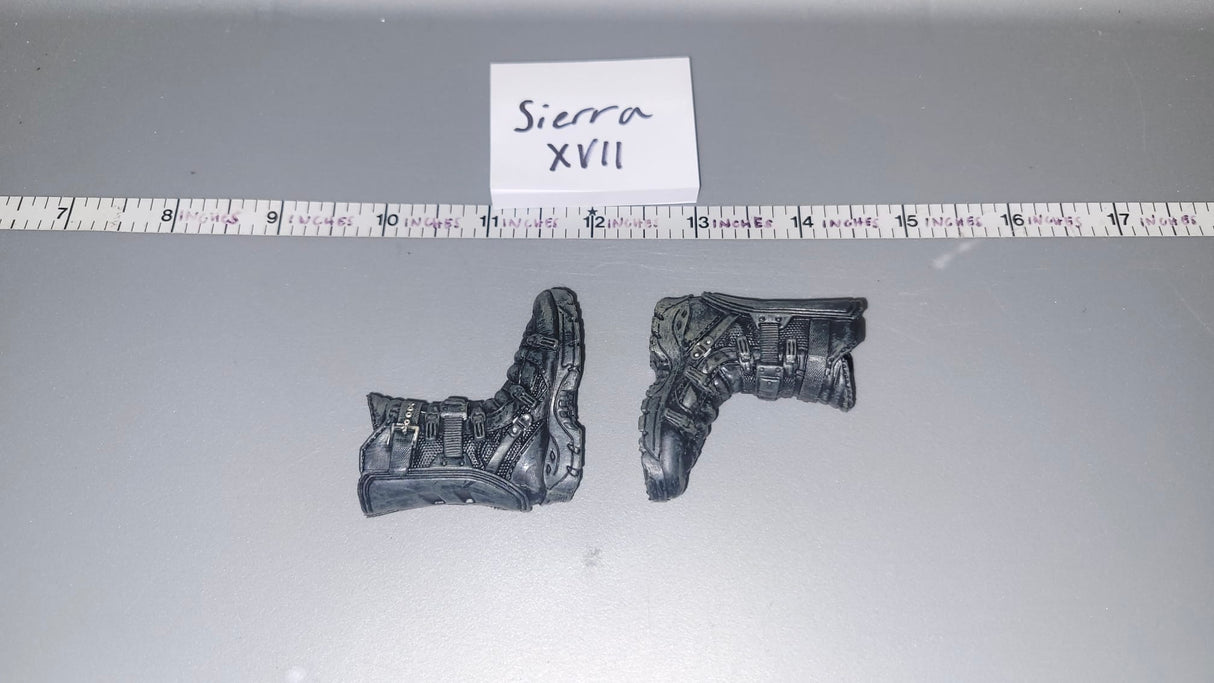 1/6 Scale Modern Civilian Motorcycle Boots