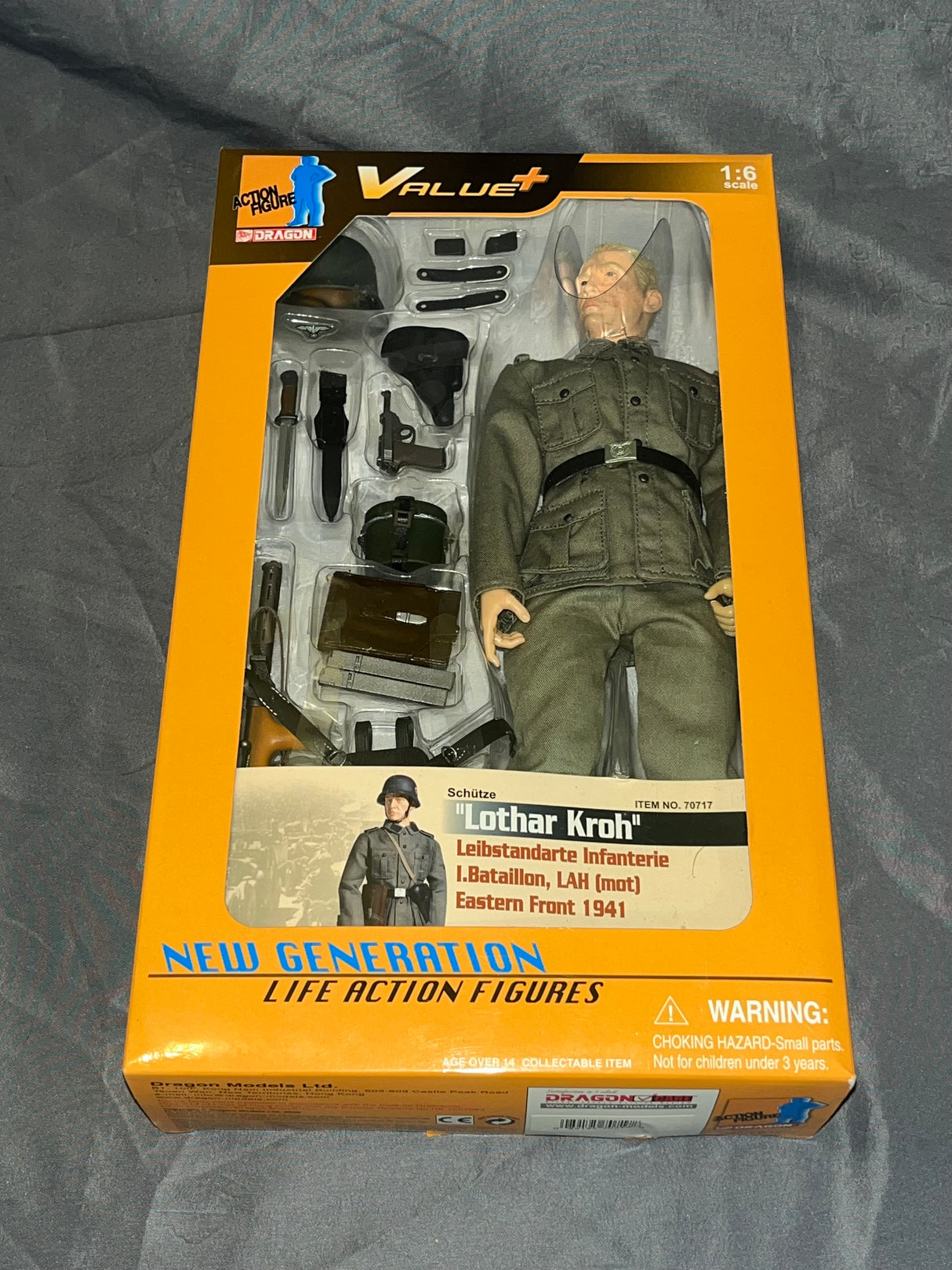 1/6 Scale WWII GERMAN Lothar Korh Panzergrenadier - NIB Dragon - *BR*