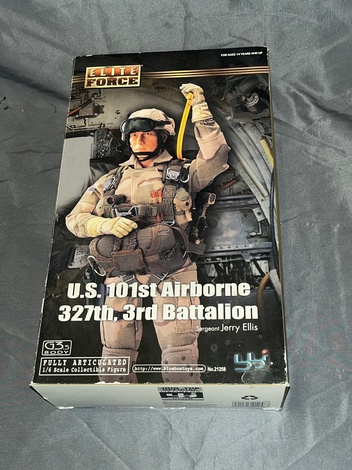 1/6 Scale Modern Army U.S. 101st Airborne 327th, 3rd Battalion - NIB BBI Blue Box Elite Force - *BR*