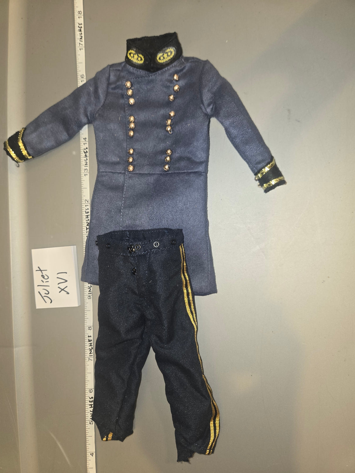 1/6 Scale Civil War Confederate Officer Uniform