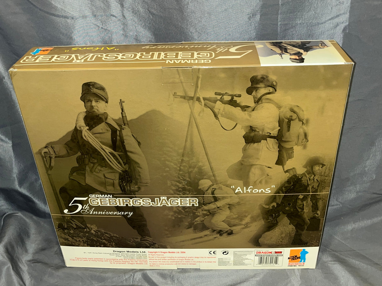 1/6 Scale WWII German Gebirgsjager 5th Anniversary Figure - Alfons - NIB Dragon
