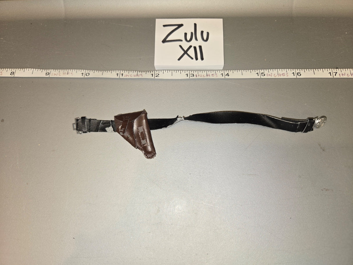 1/6 Scale WWII German Belt with Holster - Zulu XII