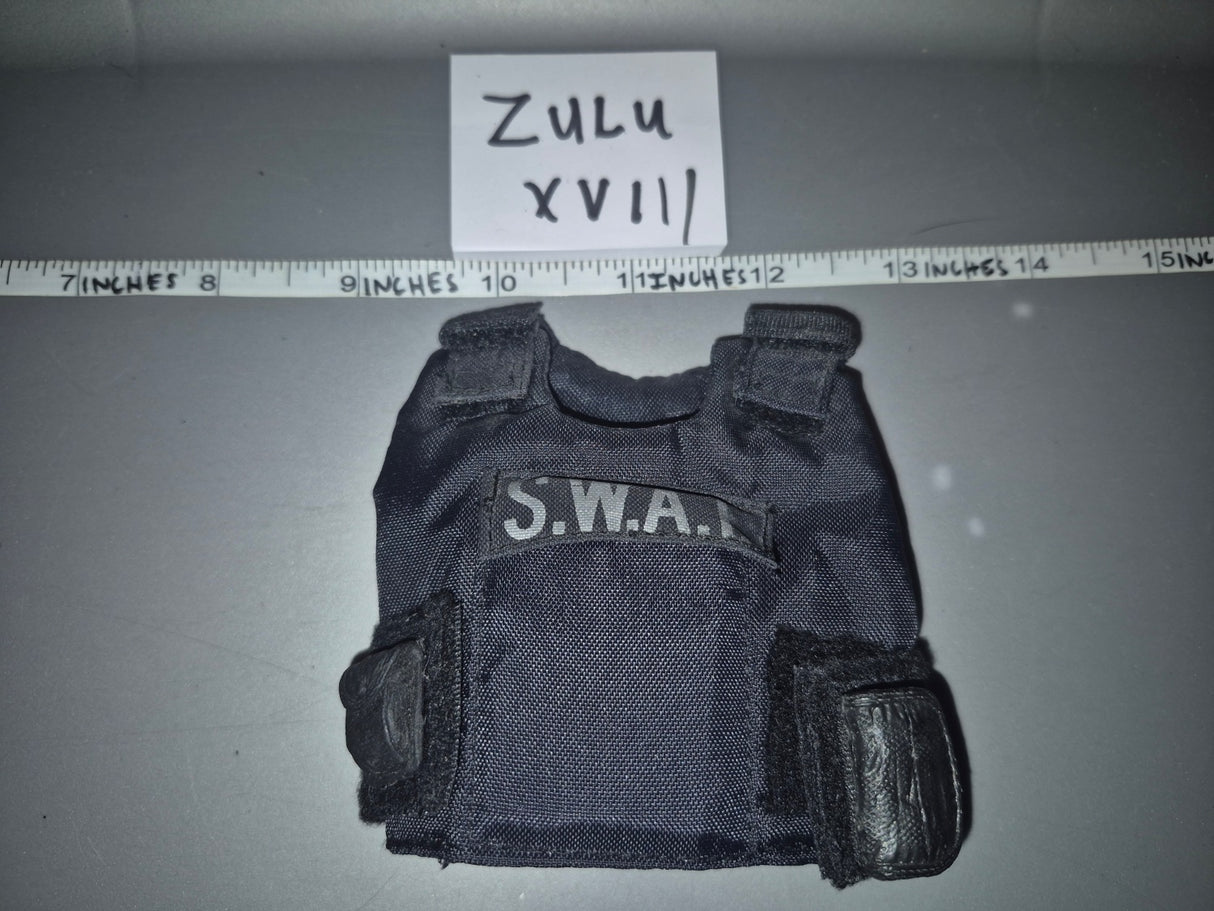 1/6 Scale Modern Era Police SWAT Body Armor Vest - Zulu XVII