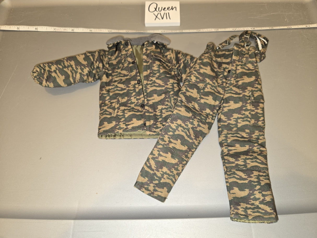 1/6 Scale Modern Russian Tiger Stripe Camouflage BDU Uniform - Queen XVII