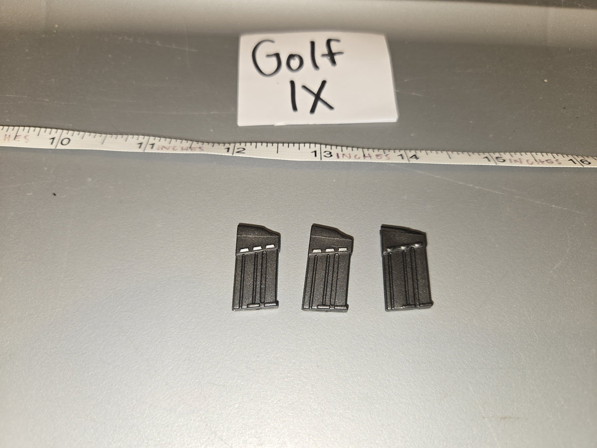 1/6 Scale Modern Era German Rifle Magazine Lot