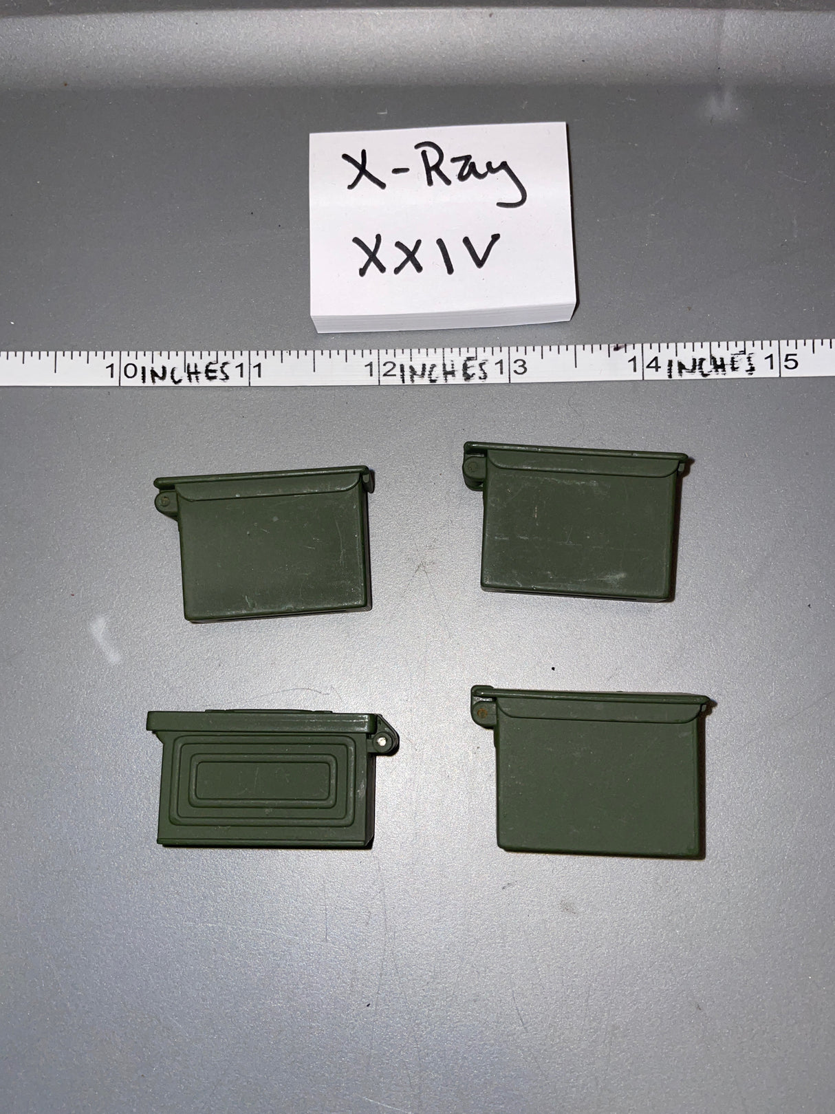 1/6 Scale Modern Era Small Tool Box - Ammo Can Lot