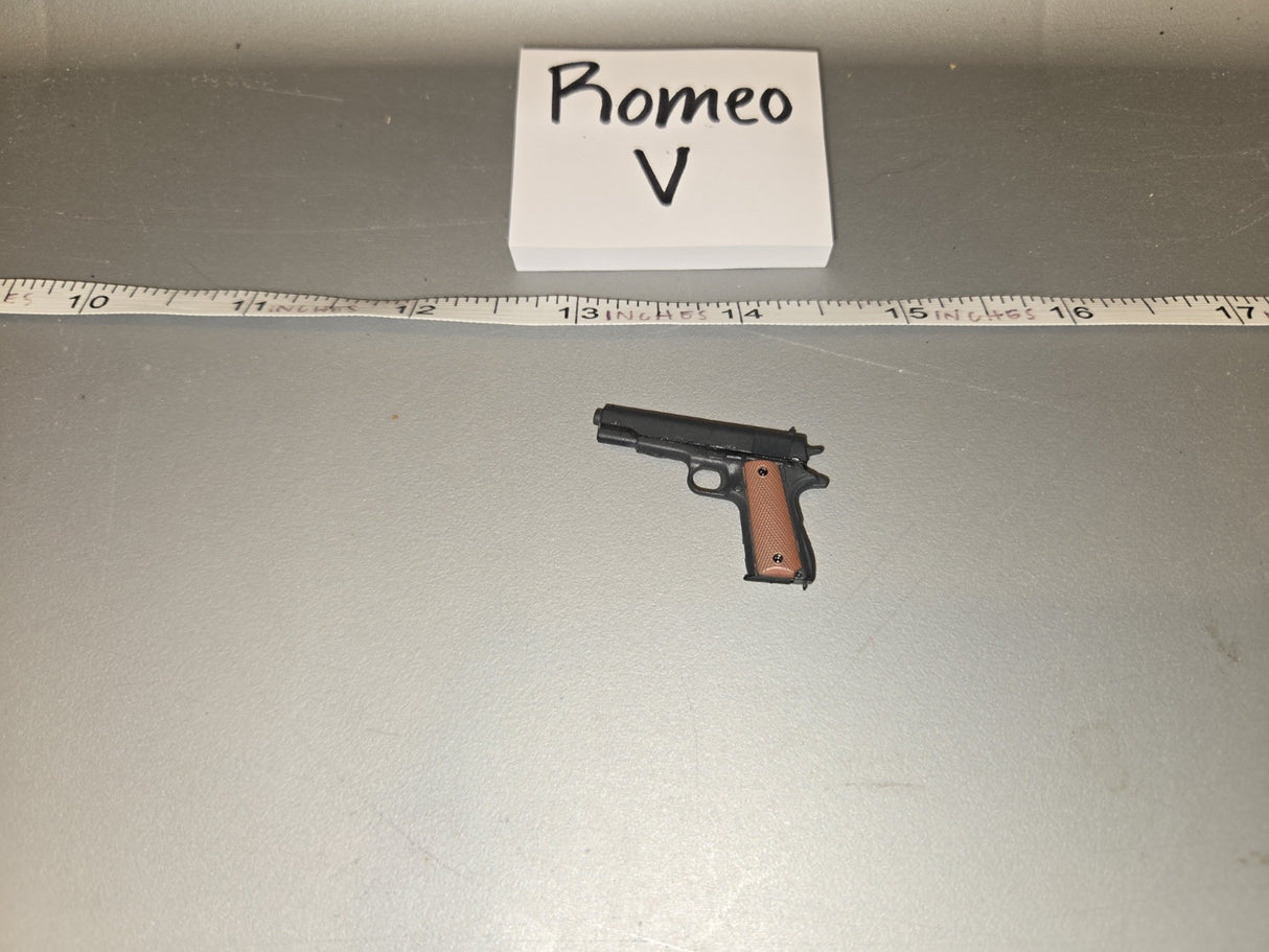 1/12 Scale WWII US M1911 .45 Pistol - Romeo V