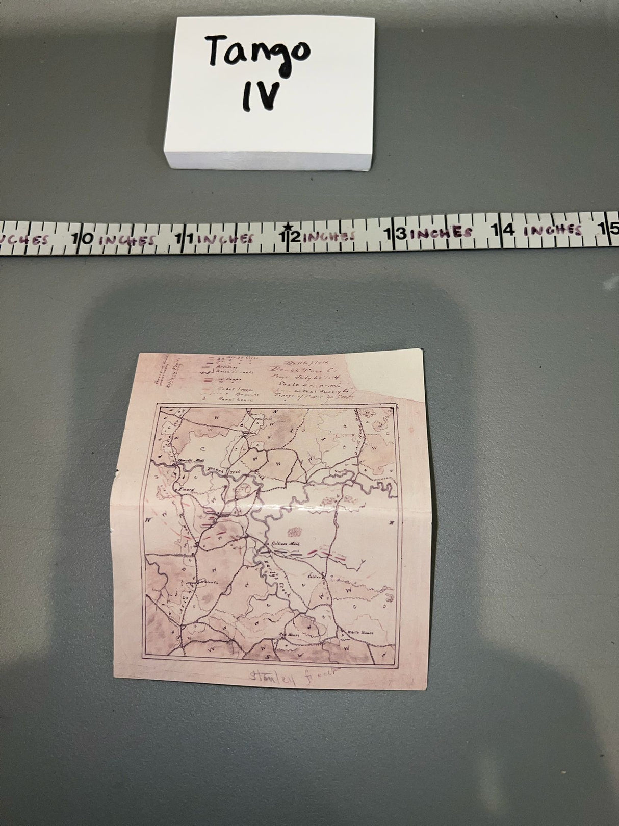 1/6 Scale Civil War Map