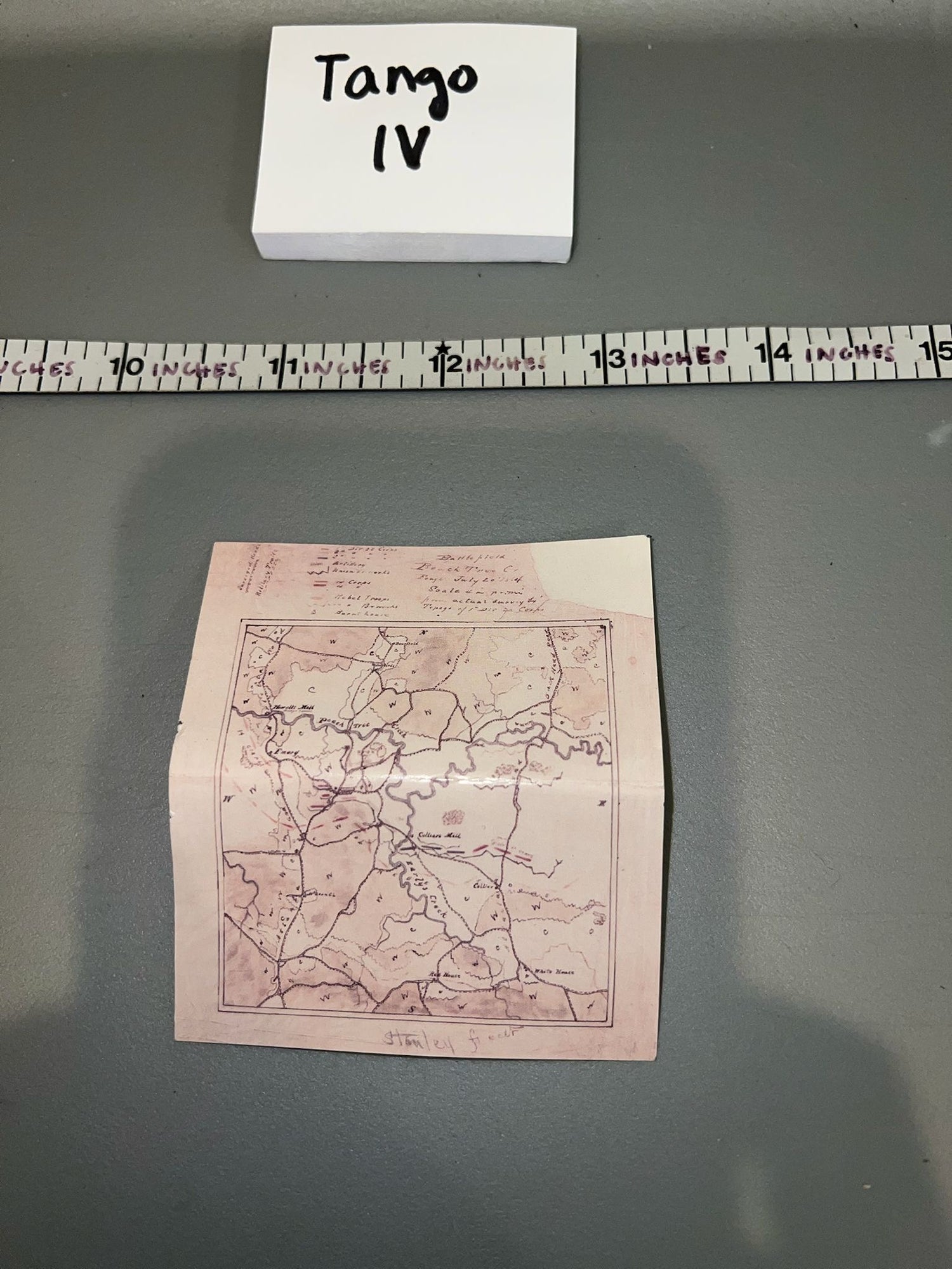 1/6 Scale Civil War Map