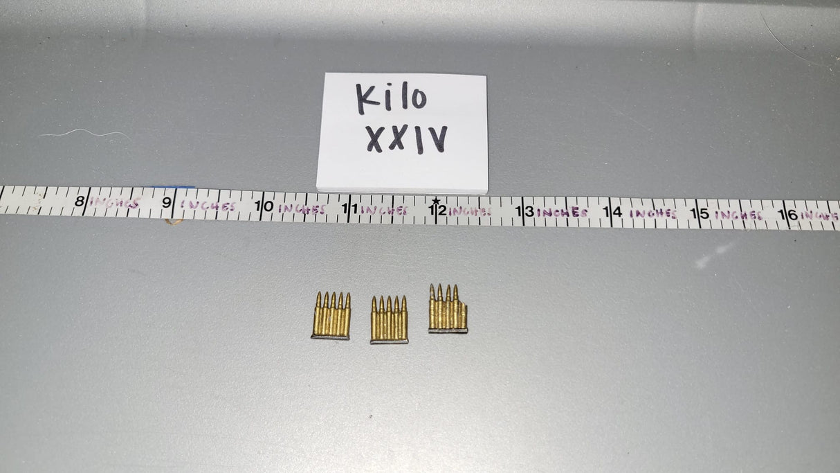 1/6 Scale WWII Japanese Ammunition Stripper Clips