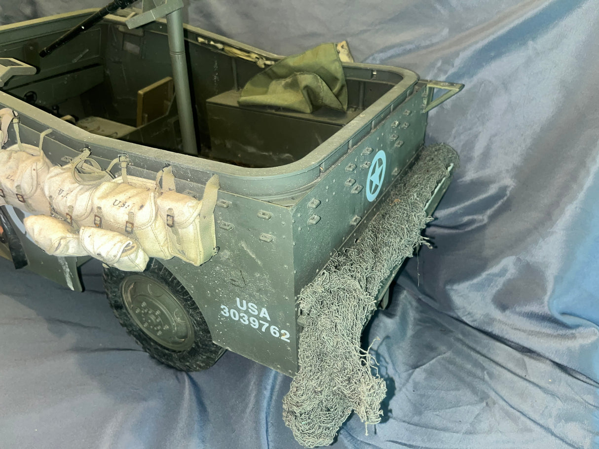 1/6 Scale WWII US White Scout Car - Ultimate Soldier - Weathered