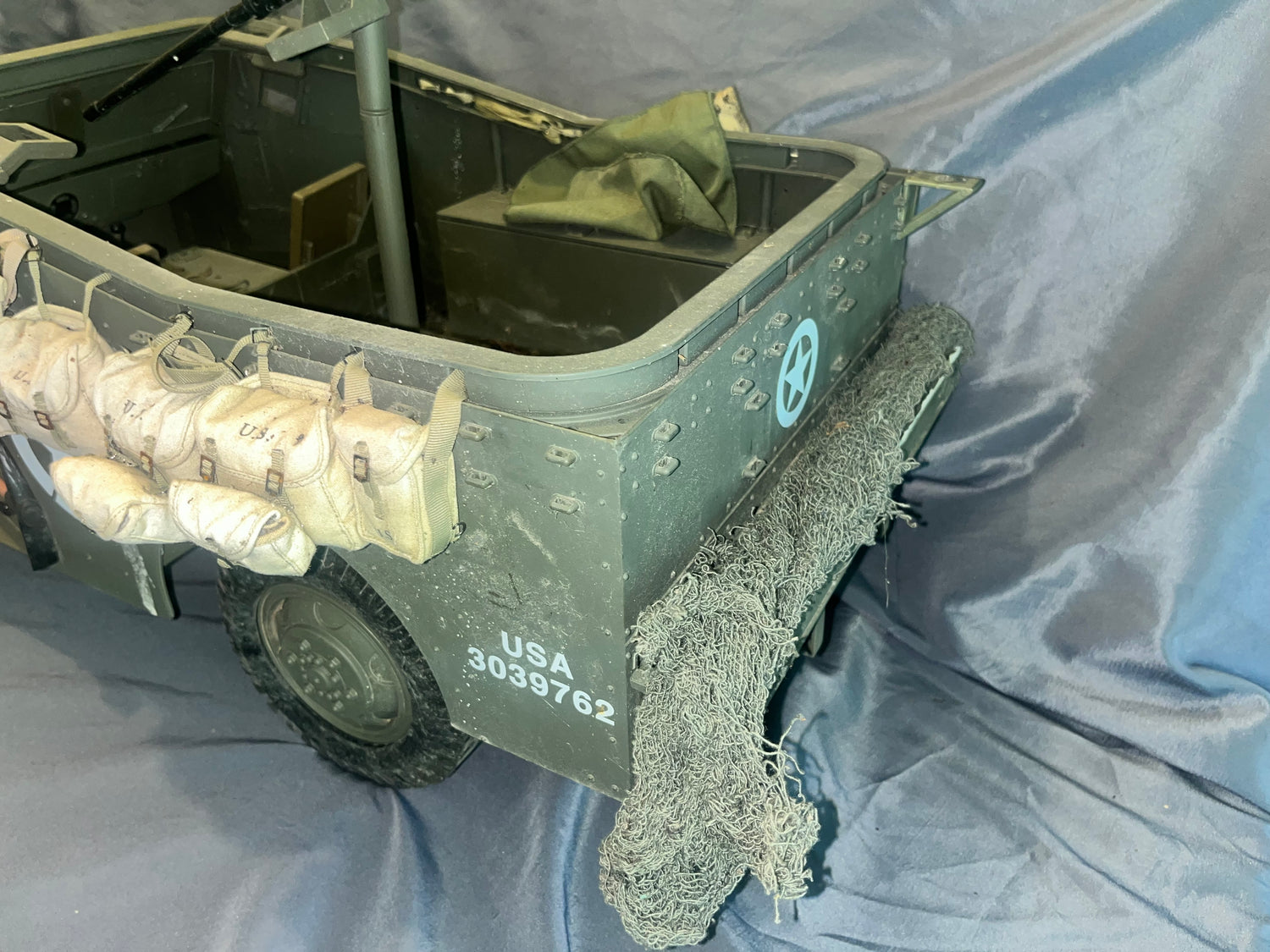 1/6 Scale WWII US White Scout Car - Ultimate Soldier - Weathered