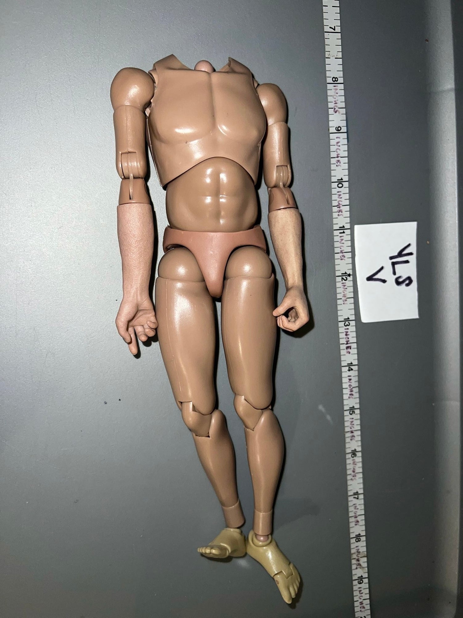 1/6 Scale WWII US Nude Figure Bare Arms / Hand - Facepool Snafu USMC