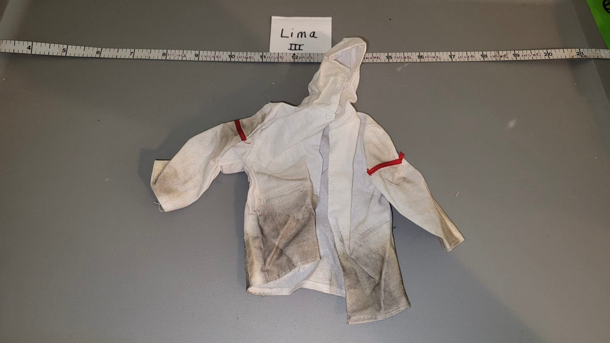 1:6 Scale WWII German Snow Camouflage Hooded Coat